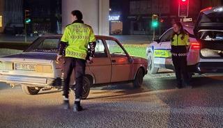 Polisten ka&ccedil;an alkoll&uuml; s&uuml;r&uuml;c&uuml;ye 400 bin TL ceza