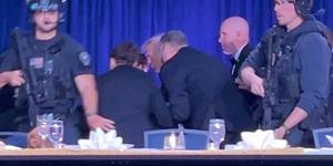 Trump'ın katıldığı yemekte silah sesleri! 