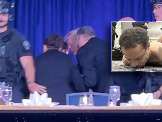 Trump'ın katıldığı yemekte silah sesleri! Saldırganın kimliği ortaya &ccedil;ıktı