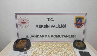 Mersin&rsquo;de uyuşturucu taciri 2 ş&uuml;pheli yakalandı