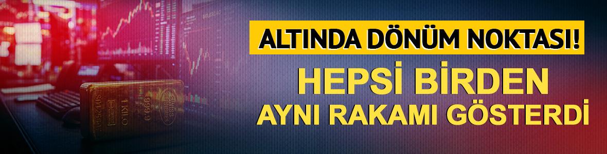 Yapay zeka altın fiyatında kritik destek b&ouml;lgesini belirledi