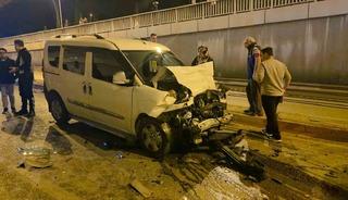 Antalya'da 11 ara&ccedil; birbirine girdi