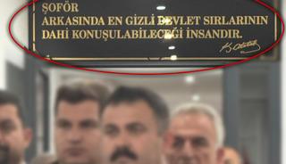 Atat&uuml;rk'&uuml;n s&ouml;z&uuml;ym&uuml;ş gibi astılar! Sosyal medyada yorum yağıyor