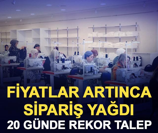 20 g&uuml;nde 3-4 aylık talep! Siparişler T&uuml;rkiye'ye kaydı