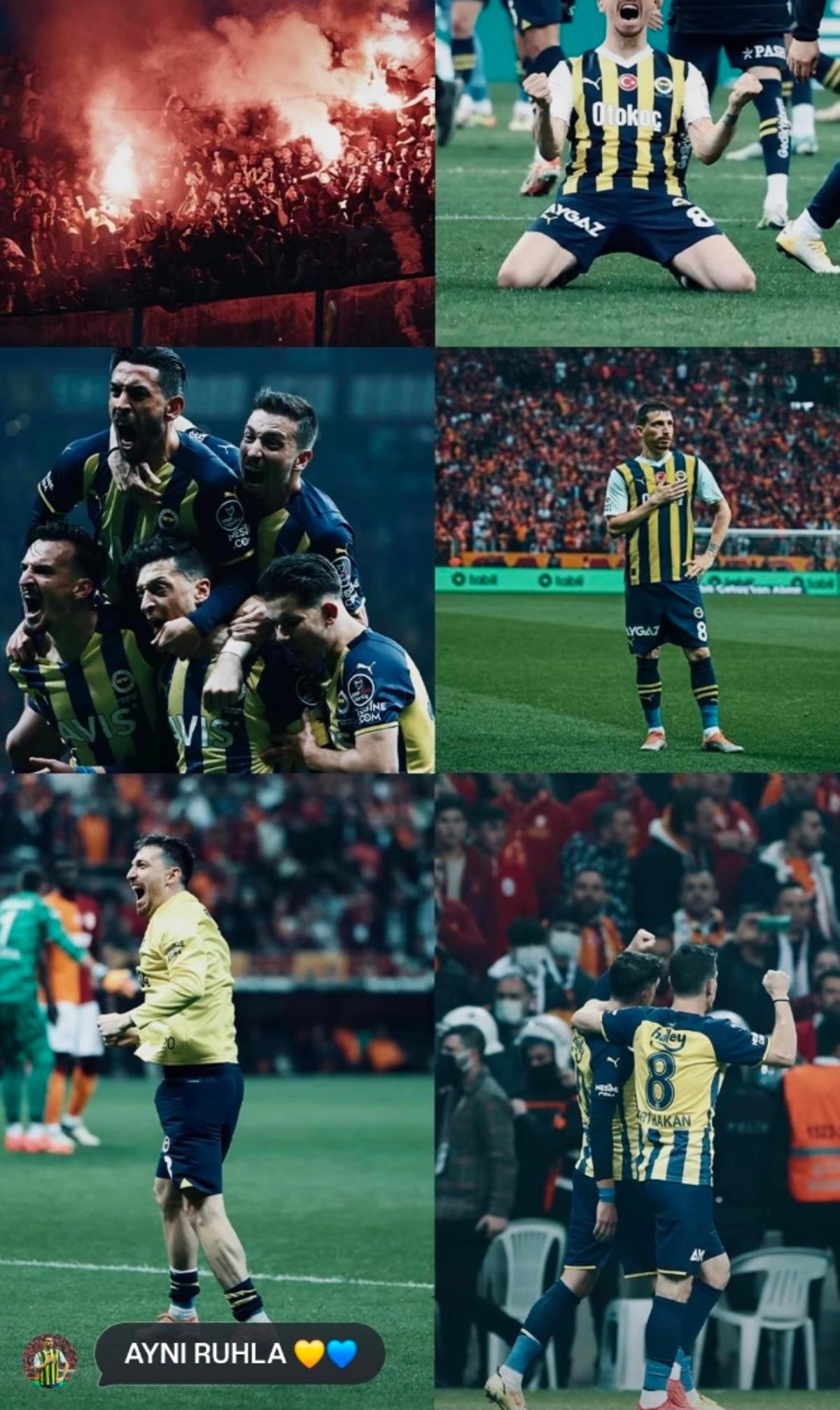 Mert Hakan Yandaş tan derbi &ouml;ncesi g&ouml;ndermeli paylaşım! 1