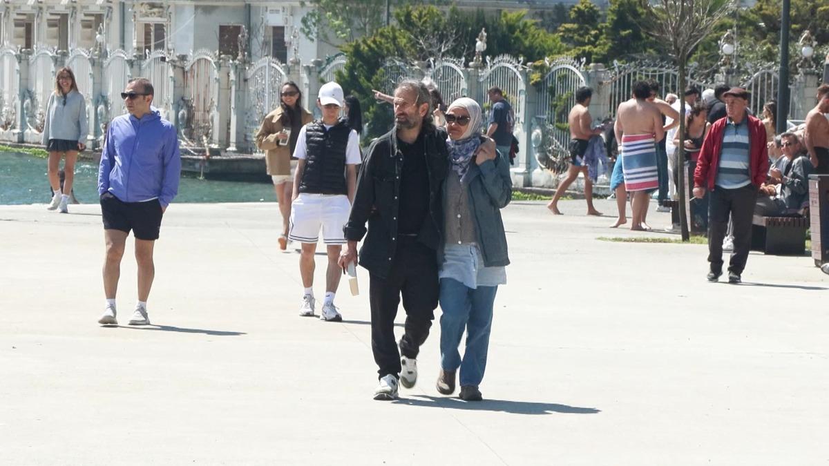 Bebek Sahil de bahar yoğunluğu: Sıcak havayı fırsat bilenler, denize girdiler 4