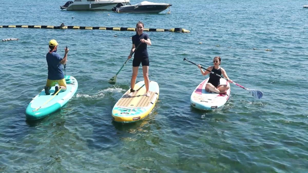 Bebek Sahil de bahar yoğunluğu: Sıcak havayı fırsat bilenler, denize girdiler 2