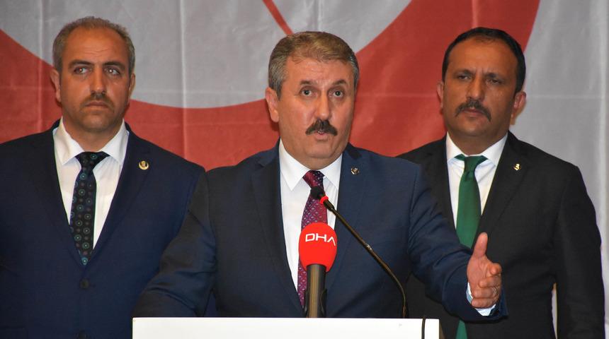 Destici: Cumhur ittifakının adayı kimse, BBP'nin de adayı o olacak (2)
