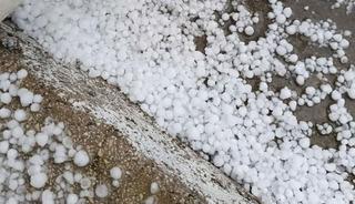 Gaziantep'de dolu yağışı