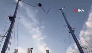 İspanya'da lunaparkta halat koptu: 4 yaralı