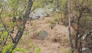 Aşırı yağışlar sonrası Munzur Vadisi&rsquo;nde sel