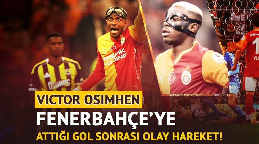 Galatasaray'ı &ouml;ne ge&ccedil;iren Osimhen'den flaş hareket!