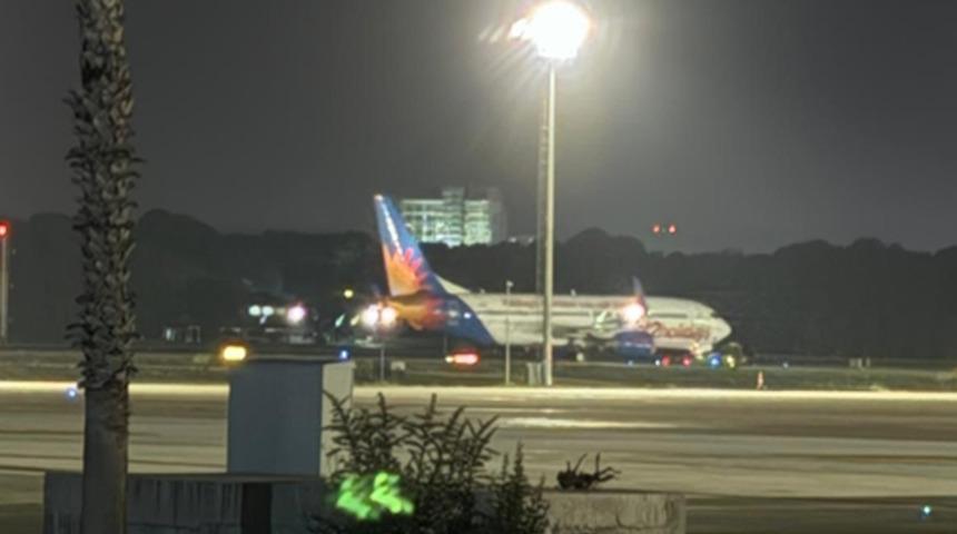 U&ccedil;akta rahatsızlanan pilot nedeniyle acil iniş