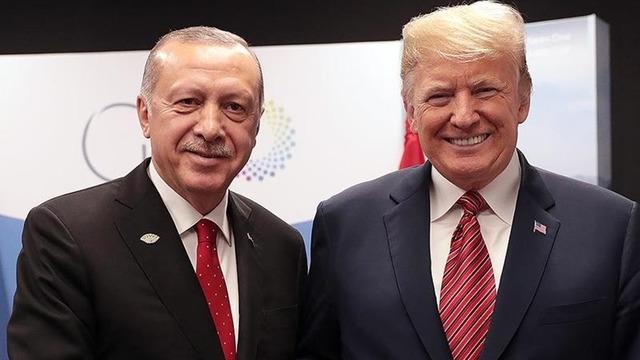 Cumhurbaşkanı Erdoğan ve ABD Başkanı Trump arasında görüşme