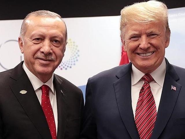 Erdoğan ve Trump arasında g&ouml;r&uuml;şme