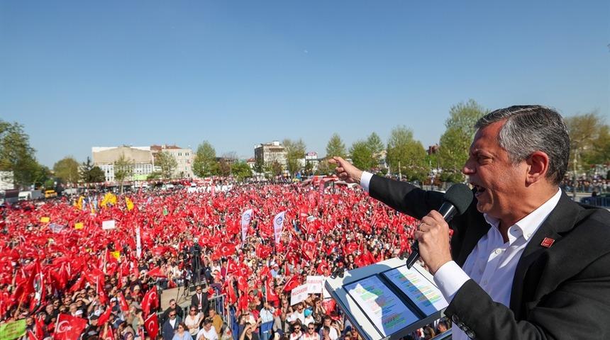 CHP Genel Başkanı &Ouml;zg&uuml;r &Ouml;zel: "Bir tek şey istiyoruz, se&ccedil;im sandığı"