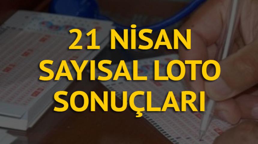 21 Nisan Sayısal Loto sonuçları: 1.8 milyon lira bir kişiye! (Milli Piyango Sayısal Loto sonuçları sorgula!)