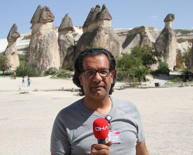 Kapadokya'ya Çinli turist akını