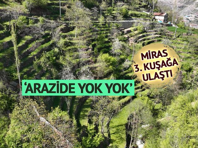 2 d&ouml;n&uuml;ml&uuml;k arazi 8 d&ouml;n&uuml;ml&uuml;k verimli tarım alanına d&ouml;n&uuml;şt&uuml;