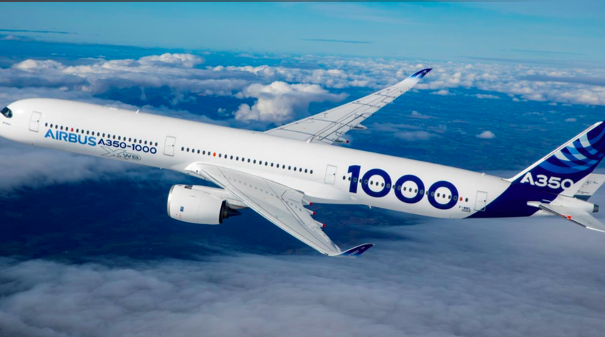 Airbus  A350-1000 Antalya'ya geliyor