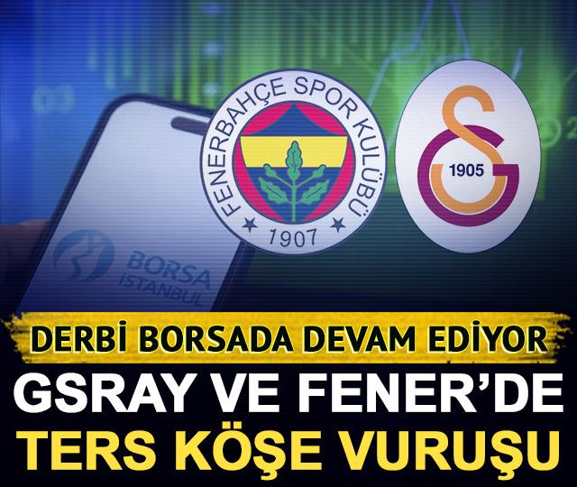 Derbi sonrası GSRAY ve FENER hisselerinde son durum