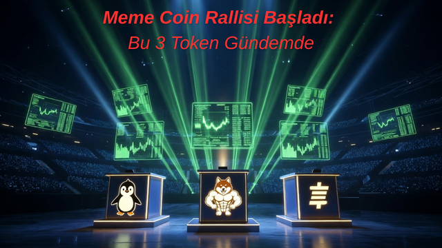 Meme coin rallisi başladı: Bu 3 token g&uuml;ndemde