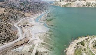 1500 yıllık! Baraj suları y&uuml;kselince kayboldu