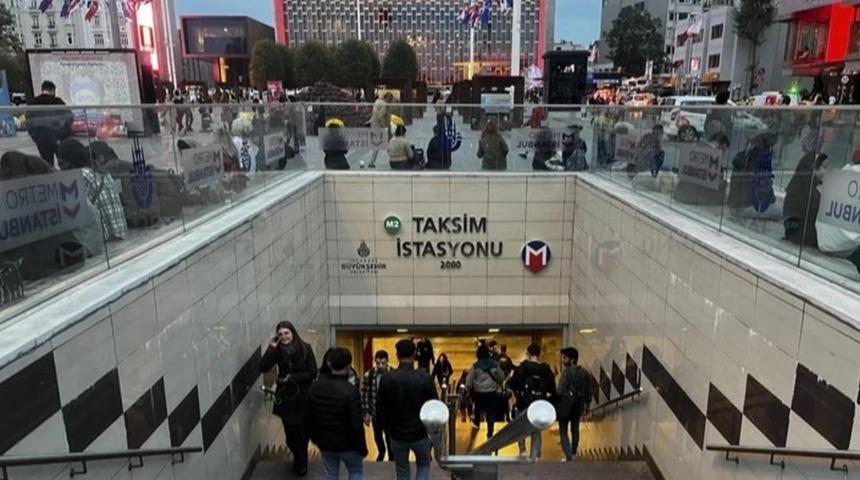İstanbul Valiliği duyurdu: Taksim metro ve f&uuml;nik&uuml;ler hattı kapatıldı