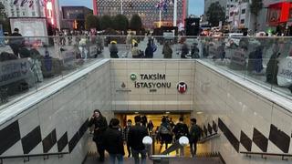 İstanbul Valiliği duyurdu: Taksim metro ve füniküler hattı kapatıldı