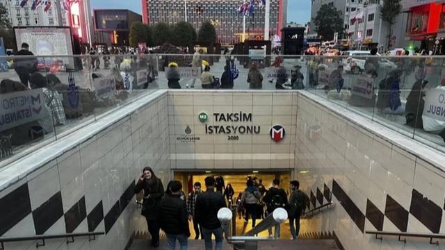 İstanbul Valiliği duyurdu: Taksim metro ve füniküler hattı kapatıldı