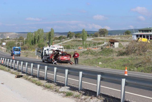 Tavşanlı’da trafik kazası: 1 ölü