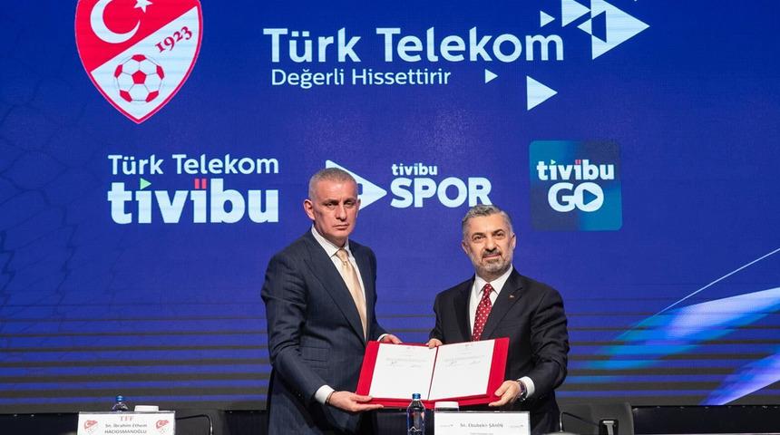 T&uuml;rk Telekom ve TFF'den yayın anlaşması! 2. ve 3. lig ma&ccedil;ları Tivibu'da yayınlanacak