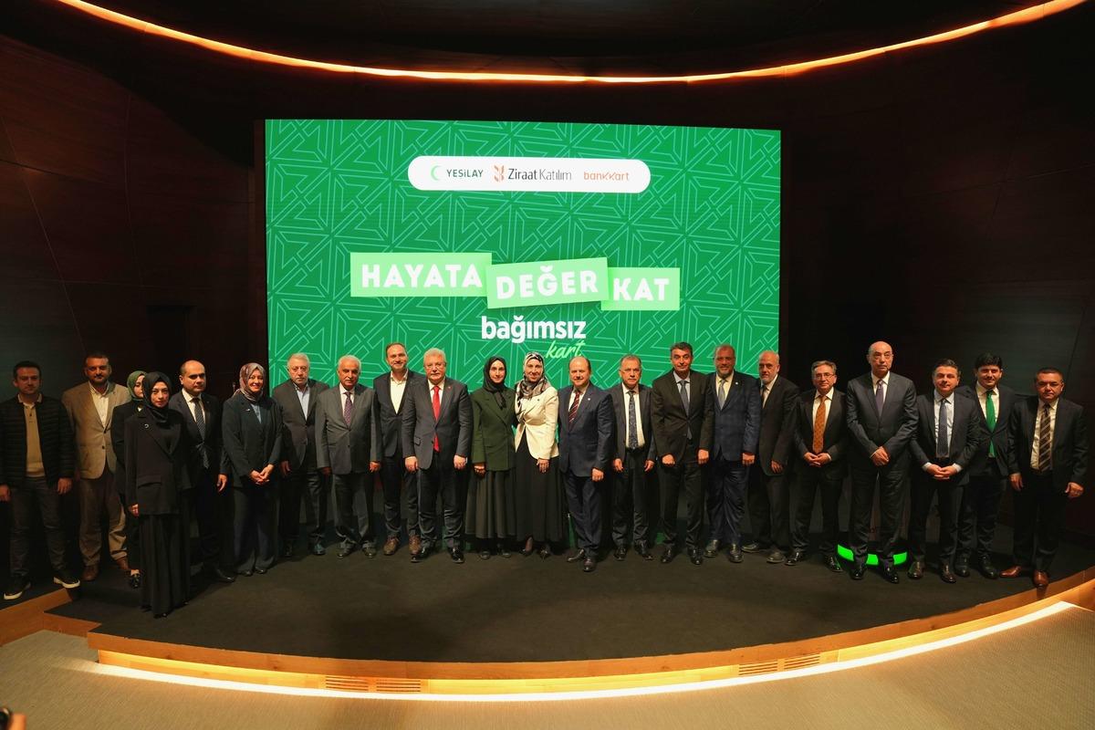 Ziraat Katılım ve Yeşilay’dan anlamlı iş birliği: “Bağımsız Kart” ile Hayata Değer Kat 1