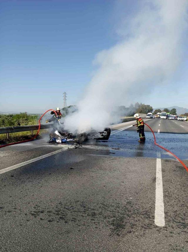 Germencik&rsquo;te ara&ccedil; k&uuml;le d&ouml;nd&uuml; 6