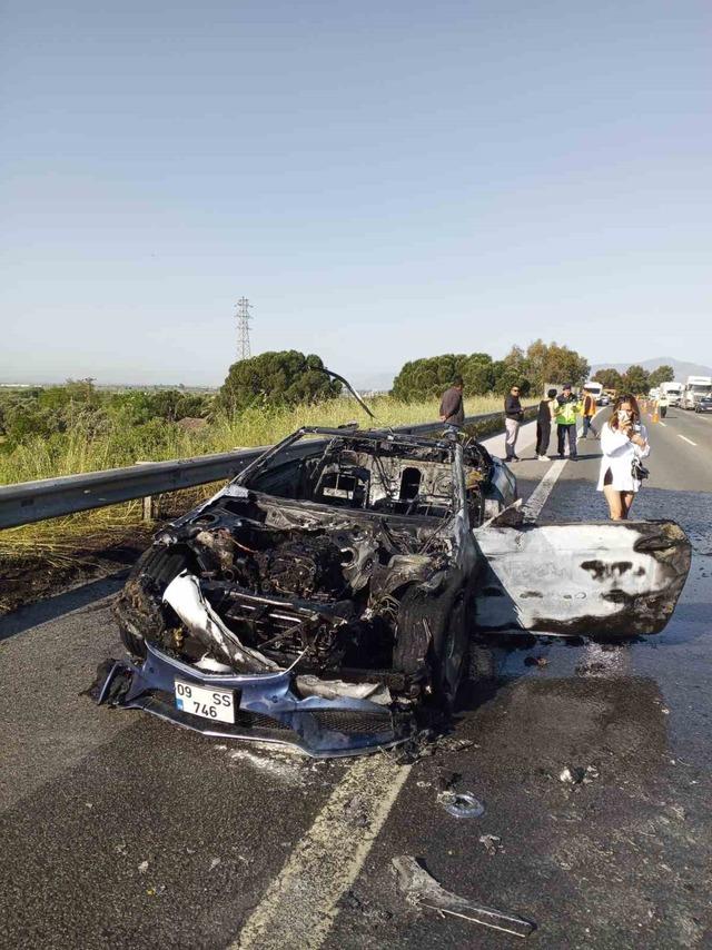 Germencik&rsquo;te ara&ccedil; k&uuml;le d&ouml;nd&uuml; 1