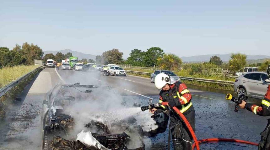 Germencik&rsquo;te ara&ccedil; k&uuml;le d&ouml;nd&uuml;