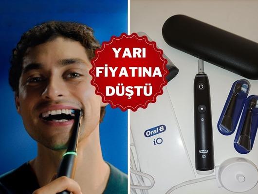 Oral-B iO şarjlı diş fır&ccedil;asında t&uuml;m indirimlere ek nakit iade fırsatı!