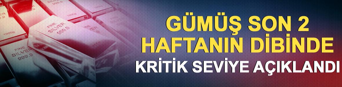 G&uuml;m&uuml;şte sert geri &ccedil;ekilme! İki haftanın en d&uuml;ş&uuml;k seviyesi