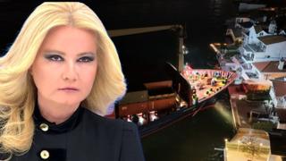 Yük gemisinin Müge Anlı'nın yalısına çarptığı iddia edildi! Gerçek ortaya çıktı