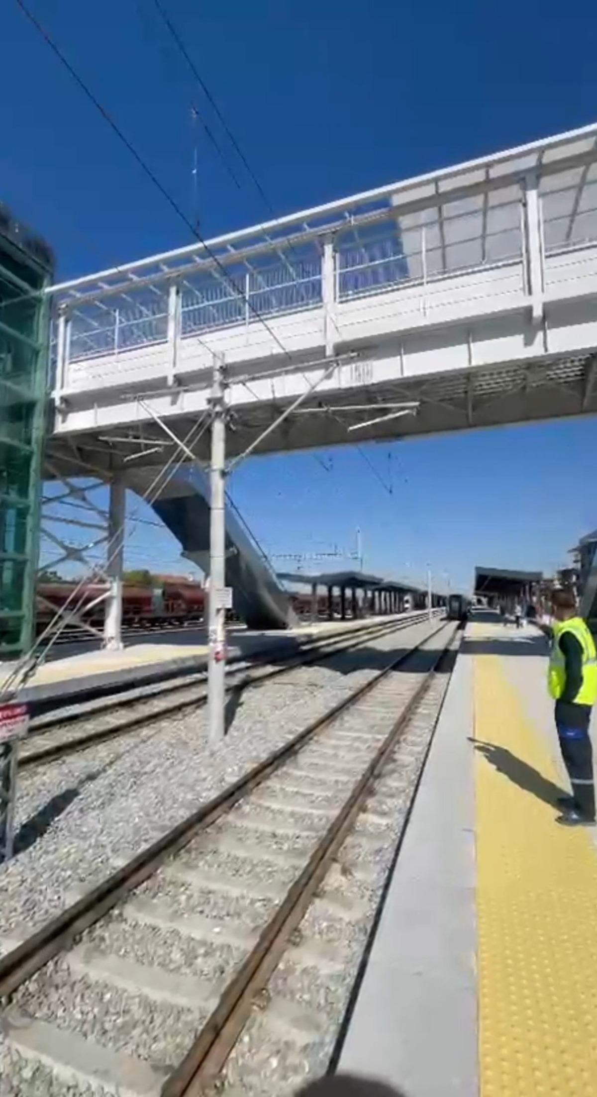 Bir ilde hızlı tren heyecanı: Deneme s&uuml;r&uuml;şleri başladı 1