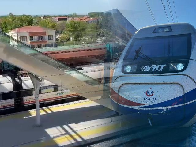 Bir ilde hızlı tren heyecanı: Deneme s&uuml;r&uuml;şleri başladı