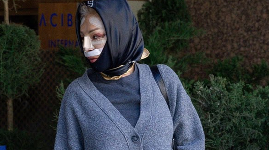 Nadia Almada T&uuml;rkiye&rsquo;deki operasyon sonrası g&ouml;r&uuml;nt&uuml;lendi