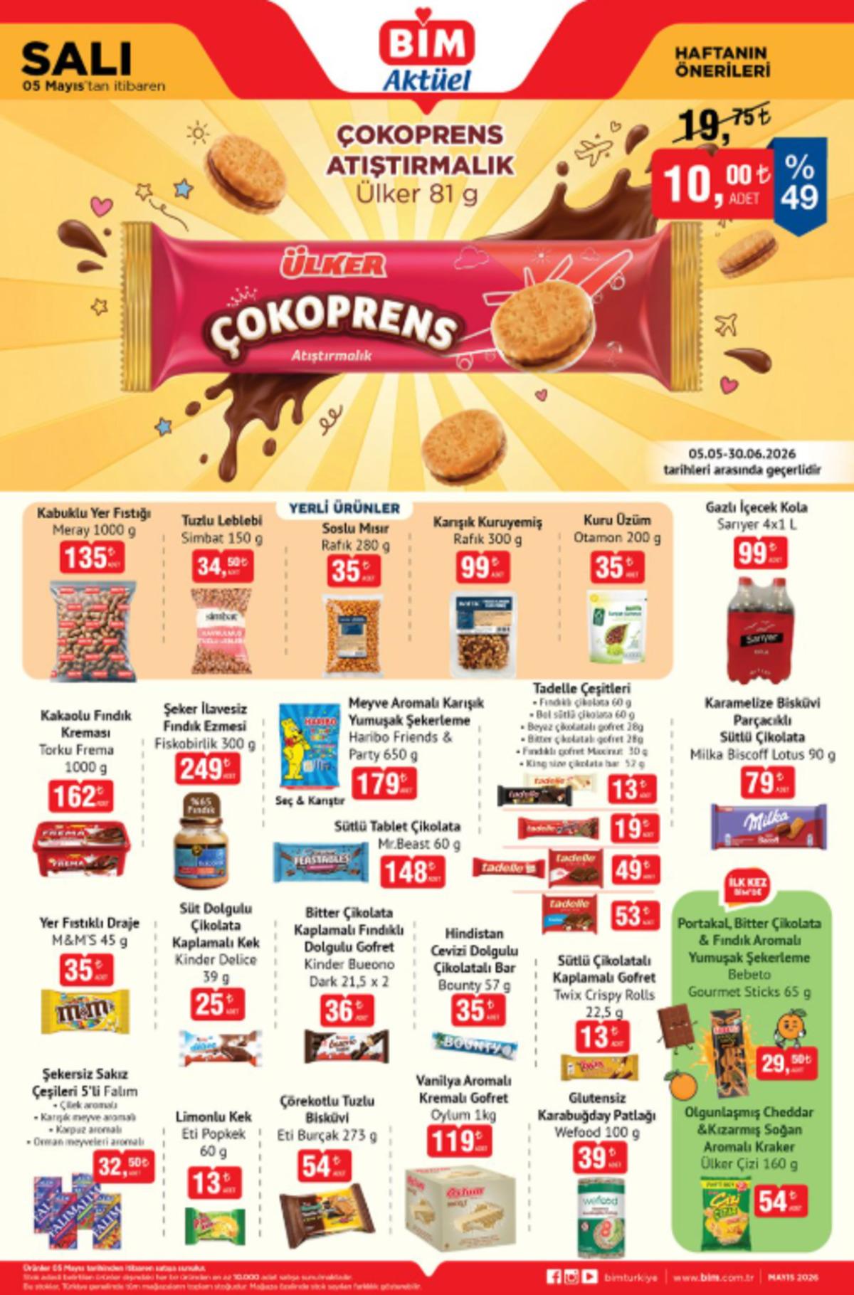 5 Mayıs 2026 BİM Aktüel Haftanın Önerileri kataloğu yayınlandı!  2