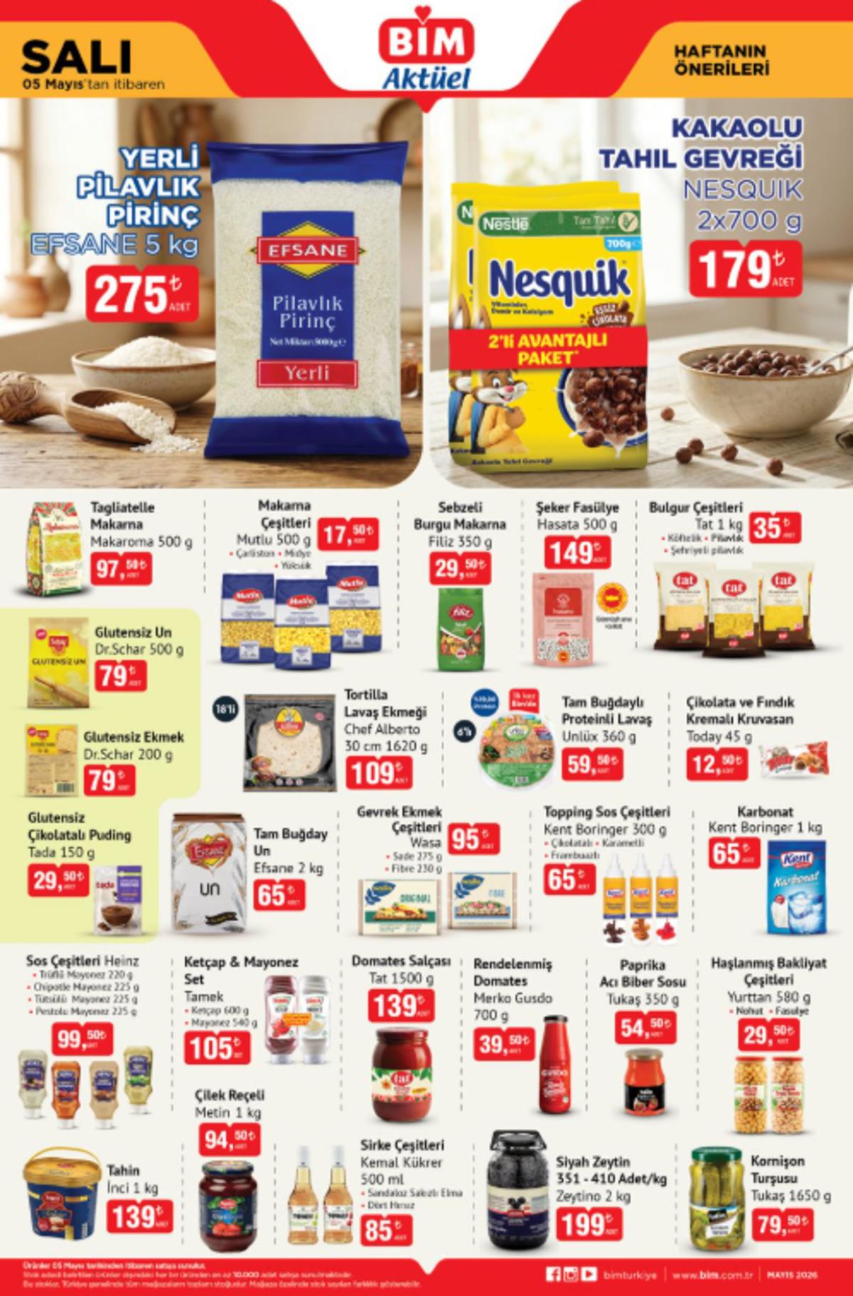 5 Mayıs 2026 BİM Aktüel Haftanın Önerileri kataloğu yayınlandı!  3