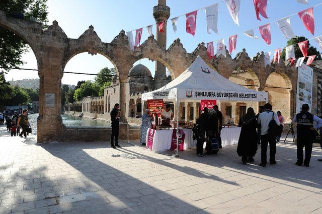 Minyatür pastalar vatandaşların beğenisine sunuldu