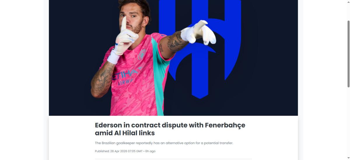 Fenerbah&ccedil;e de Ederson krizi! İhanet iddiası ve yeni adresi  2