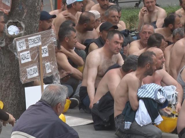 Ankara'da madenciler a&ccedil;lık grevi başlatmıştı! İ&ccedil;işleri Bakanlığı: "Uzlaşma sağlandı"