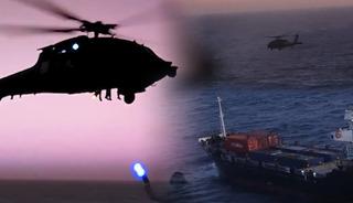 H&uuml;rm&uuml;z'de operasyon! ABD g&ouml;r&uuml;nt&uuml;leri paylaştı