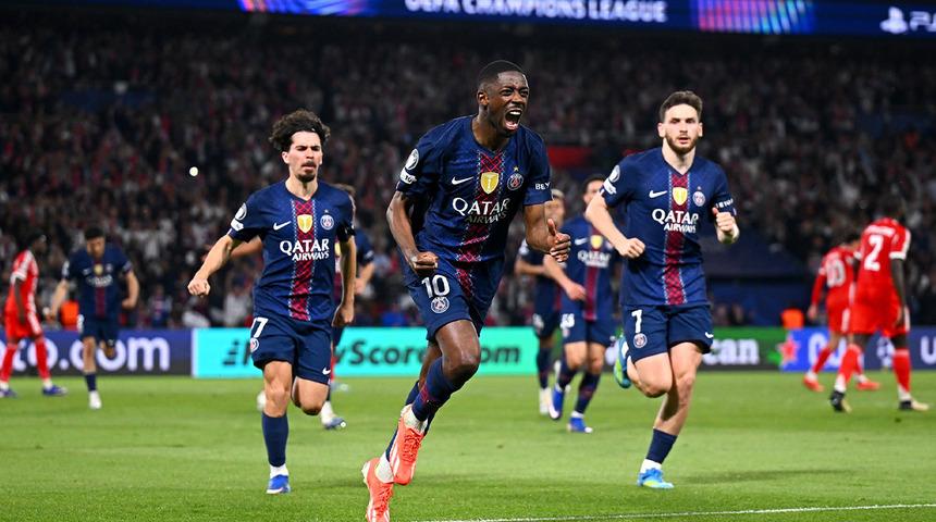 Şampiyonlar Ligi'nde tarih yazıldı! PSG-Bayern ma&ccedil;ında gol yağmuru