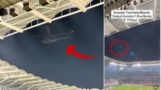 Fenerbahçe maçında stadın üzerinden F-16 ve Sikorsky geçmişti... Dikkat çeken görev değişimi